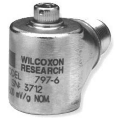 Model 797-6 High Temperature Low Profile General Purpose Accelerometer